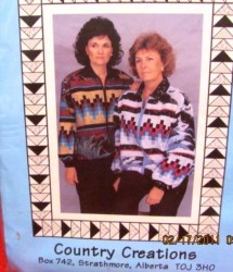 CANADIAN HIGH SIERRAS ZIPPERED COTTON JACKET PATTERN S-XL